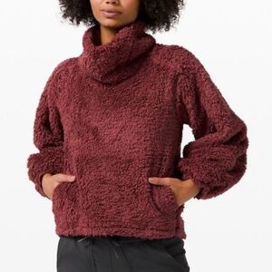 Lululemon Warm Restore Sherpa Pullover Savannah XS/S